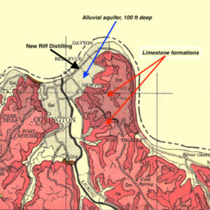 Map of Newport KY waterways