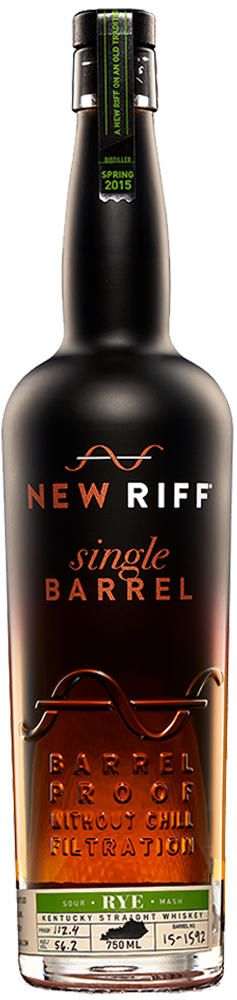 Single Barrel Rye Whiskey Bottle