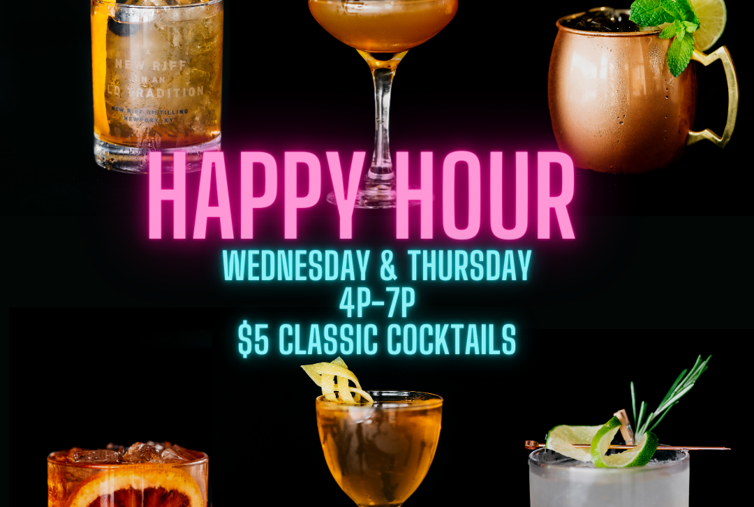 Happy Hour: $5 Classic Cocktails image