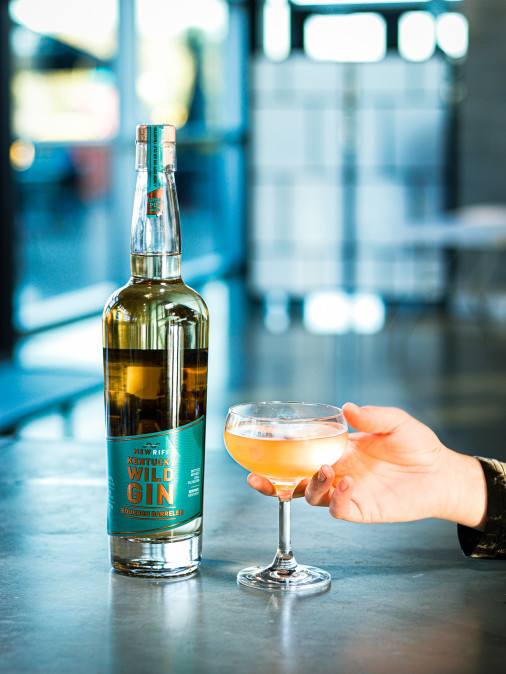 New Riff Kentucky Wild Gin Bourbon Barreled